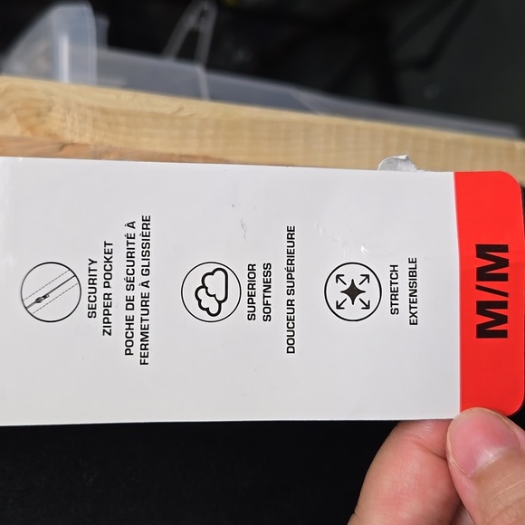 Pacific Trail Size M Black Mid Rise Brushed Lounge Shorts - Picture 5 of 8